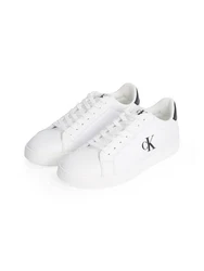 Calvin Klein Jeans 3 CUPSOLE PU Plateausneaker Weiß/Grün/Dunkelgrün/Türkis