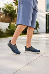 Rieker Slip-On Sneaker Dunkelblau/Blau/Grau/Hellblau