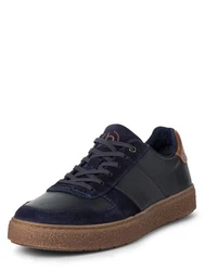 bugatti Sportlicher Schnürschuh Braun/Blau/Dunkelblau