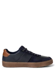 bugatti Sportlicher Schnürschuh Braun/Blau/Dunkelblau