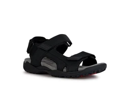 Geox Sandale TERRENO+GRIP Schwarz/Grau