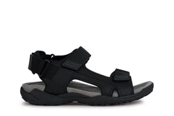 Geox Sandale TERRENO+GRIP Schwarz/Grau