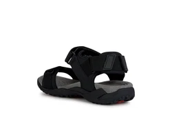 Geox Sandale TERRENO+GRIP Schwarz/Grau