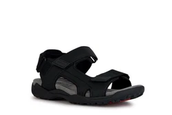 Geox Sandale TERRENO+GRIP Schwarz/Grau