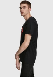 Merchcode T-Shirt Rolling Stones Tongue Tee Schwarz/Rot/Creme