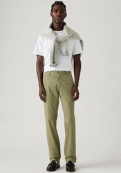 LEVI'S Hose 'Authentic' Khaki/Dunkelgrün