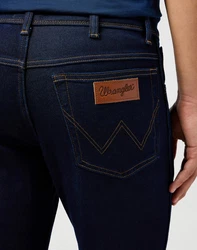 Wrangler Jeans TEXAS SLIM Dunkelblau/Blau