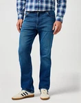 Wrangler Straight-Jeans Texas (821) Blau/Hellblau