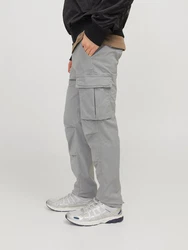 Jack & Jones Cargohose JPSTACE JJTUCKER CARGO AMA NOOS Hellgrau/Grau/Khaki/Beige