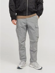 Jack & Jones Cargohose JPSTACE JJTUCKER CARGO AMA NOOS Hellgrau/Grau/Khaki/Beige