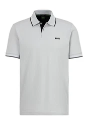 BOSS GREEN Poloshirt Paul mit Polokragen Grün