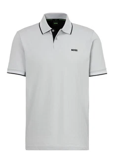 BOSS GREEN Poloshirt Paul mit Polokragen Grün
