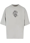 Merchcode T-Shirt Frida Kahlo Te amo outline Huge Tee (1-tlg) Grau/Hellgrau/Khaki