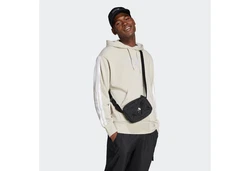 adidas Sportswear Kapuzensweatshirt 3S FT HD Khaki/Beige/Hellgrau/Grau