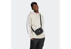 adidas Sportswear Kapuzensweatshirt 3S FT HD Khaki/Beige/Hellgrau/Grau