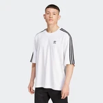 ADIDAS ORIGINALS T-Shirt 'Adicolor' Weiß/Creme/Grau/Hellgrau ADIDAS ORIGINALS T-Shirt 'Adicolor' Weiß/Creme/Grau/Hellgrau