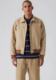 Levi's Jeansjacke mit Rippbndchen