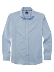 OLYMP Businesshemd Hemd Casual Hellblau/Blau