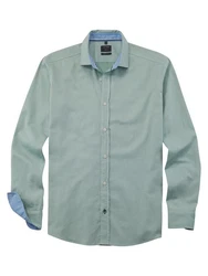 OLYMP Businesshemd Hemd Casual Türkis/Grün/Hellgrün/Blau