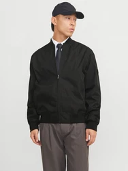 Jack & Jones Bomberjacke JPRCCBANE BOMBER JACKET SN Schwarz/Dunkelgrau/Khaki