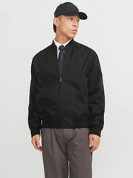 Jack & Jones Bomberjacke JPRCCBANE BOMBER JACKET SN Schwarz/Dunkelgrau/Khaki