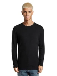 TOM TAILOR Strickpullover Denim Schwarz
