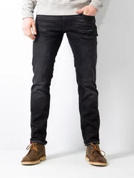 Petrol Industries Regular-fit Jeans Regular Tapered Fit Russel Dunkelgrau/Schwarz/Grau
