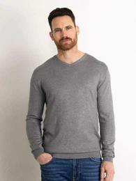 Strickpullover Essential V-Ausschnitt Strick