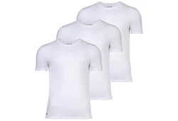 Lacoste T-Shirt Herren Essentials Rundhals Weiß/Dunkelblau/Grau/Creme/Schwarz