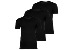 Lacoste T-Shirt Herren Essentials Rundhals Schwarz/Grau