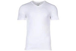 Lacoste T-Shirt Herren Essentials Weiß/Schwarz/Dunkelblau/Creme/Grau