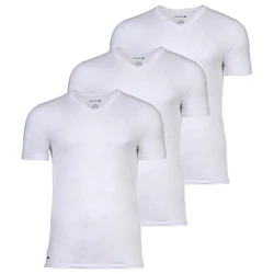 Lacoste T-Shirt Herren Essentials Weiß/Schwarz/Dunkelblau/Creme/Grau