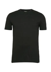 s.Oliver T-Shirt Schwarz/Grau/Dunkelgrau