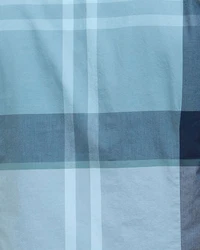 Barbour Hemd Harris Grau/Blau/Hellblau