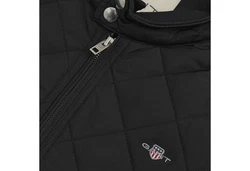 GANT Herren Steppweste QUILTED WINDCHEATER VEST schwarz