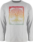 Shirtracer Rundhalsshirt Lebensbaum Om Zeichen Yoga 