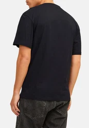 Jack & Jones T-Shirt Caleb Varsity Dunkelblau/Schwarz