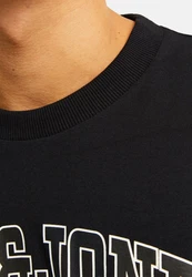 Jack & Jones T-Shirt Caleb Varsity Schwarz/Dunkelblau