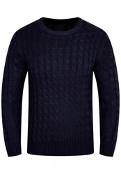 SOULSTAR Strickpullover S2NATAL Herren Crew-Neck Dunkelblau