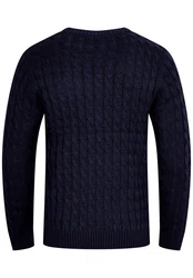 SOULSTAR Strickpullover S2NATAL Herren Crew-Neck Dunkelblau