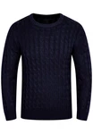 SOULSTAR Strickpullover S2NATAL Herren Crew-Neck Dunkelblau