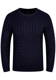 Strickpullover S2NATAL Herren Grobstrick Pulli Crew-Neck Rundhals Winterpullover
