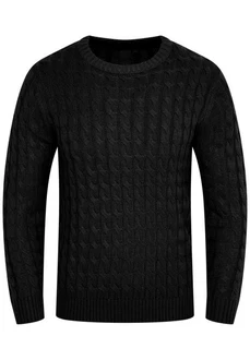 SOULSTAR Strickpullover S2NATAL Herren Crew-Neck Schwarz