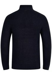 SOULSTAR Strickpullover S2PELOTAS Troyer Dunkelblau/Blau