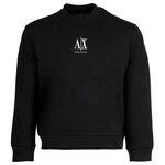 ARMANI EXCHANGE Sweatshirt Rundhals Logo Schwarz