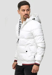 Indicode Herren Steppjacke Bacon Weiß/Creme