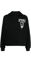 Rundhalspullover Hoodie mit Logo Print Wei Herren