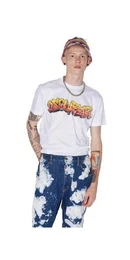 Print-Shirt Logo Print T-Shirt Wei Herren