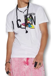 Print-Shirt Icon Ciro Cool T-shirt Wei Herren