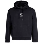 ARMANI EXCHANGE Sweatshirt Herren Hoodie dunkelblau/weiß